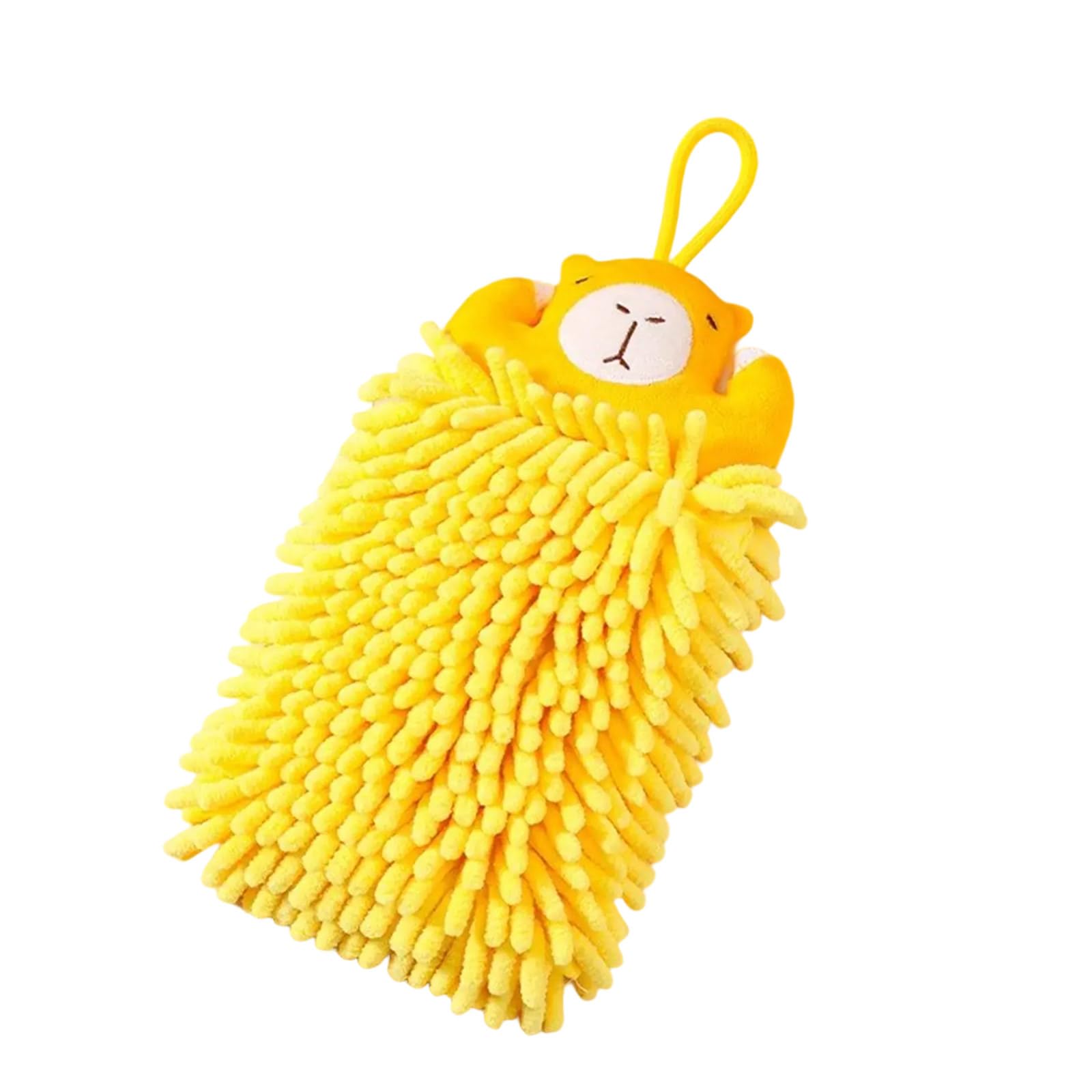 Kalttoy Chenilles Hand Wipe Towel Balls with Hanging Loopes, Quick Drys Soft Absorbent Microfiber Handball for Kitchen and Bathr Quick Dry Towels
