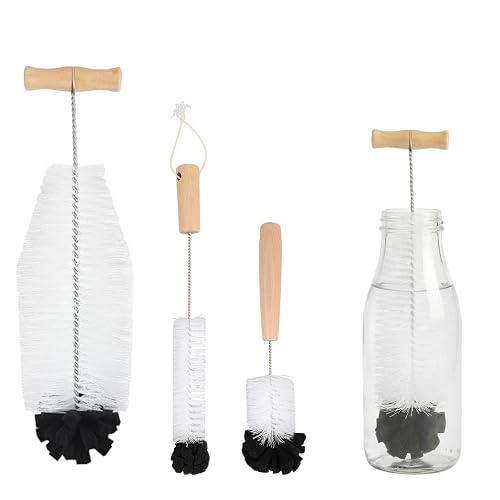 3 Pièces 33 cm Goupillon Gourde et Éponge Douce, Goupillon