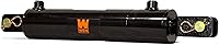 WEN CC3012 Clevis Hydraulic Cylinder: 3" Bore, 12" Stroke, 3000 PSI Double-Acting for Agriculture & Construction