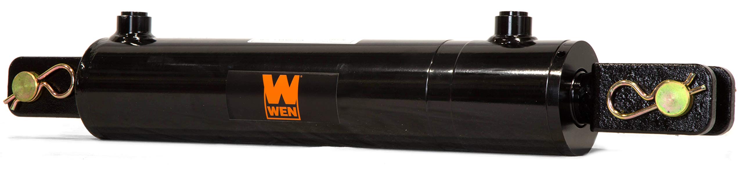 WEN CC3012 Clevis Hydraulic Cylinder with 3 Bore and 12-inch Stroke, Black