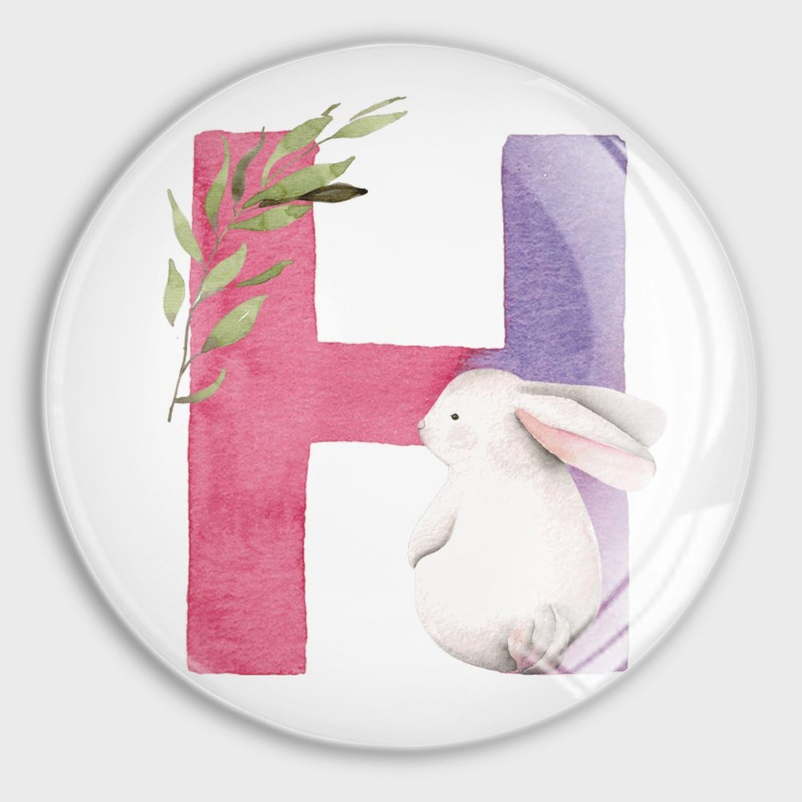 Aimants pour réfrigérateur alphabet lettre H décoratifs pour tableau blanc