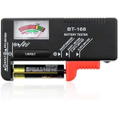 Testeur De Batterie, Vérificateur De Batterie Universel Numerique Pour Piles Bouton Aa Aaa N 15 V Testeur De Batterie Pour Piles Domestiquesle Noir 92229523