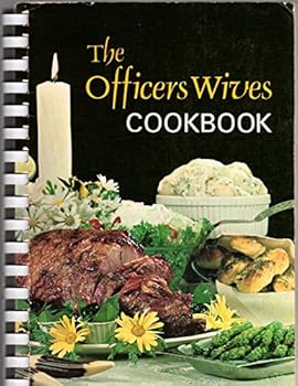 Paperback The Officer's Wives Cookbook Book