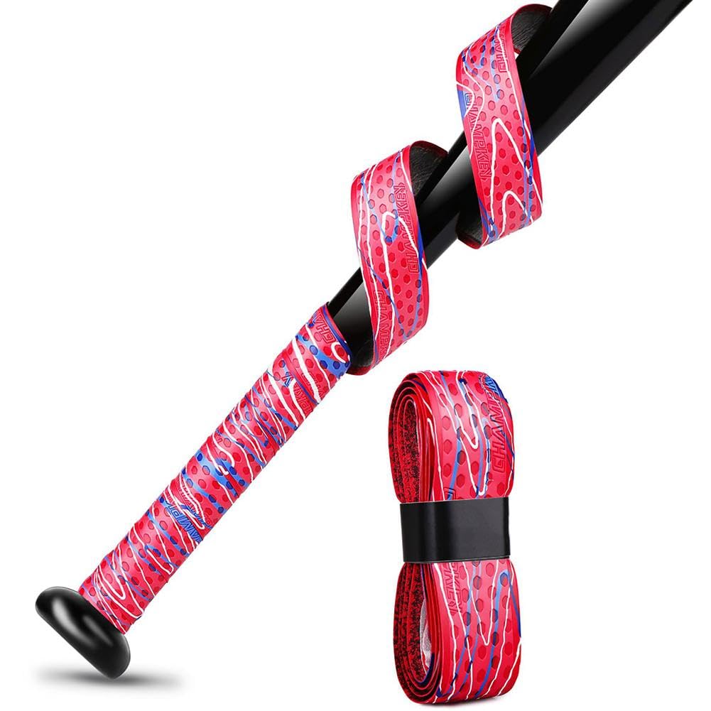 Nastro Adesivo Antiscivolo Per Mazze - Grip Tape Portatile Per Baseball, Softball E Racchette - Foto 4