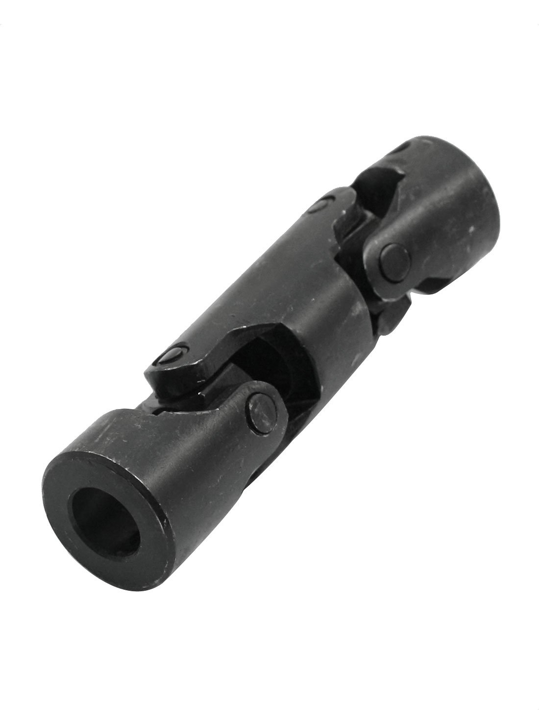 Aexit 12mm x Electrical equipment 24mm x 95mm 3 Sections Groove Type Rotatable Metal Industrial Universal Joint