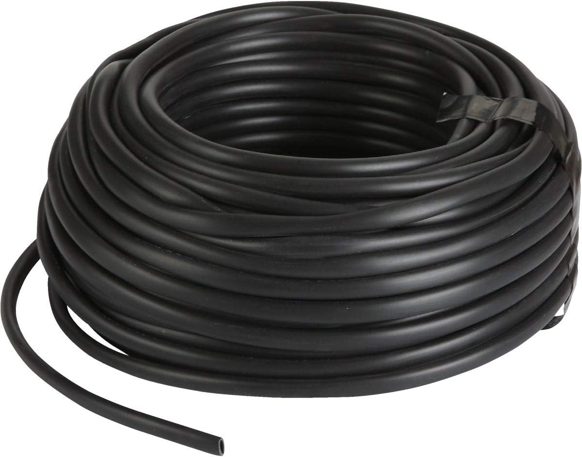 Raindrip 016005P 1/4-Inch Drip Irrigation Supply Tubing, 50-Foot, for Irrigation Drippers, Drip Emitters, and Drip Systems, Black Polyethylene : Patio, Lawn & Garden