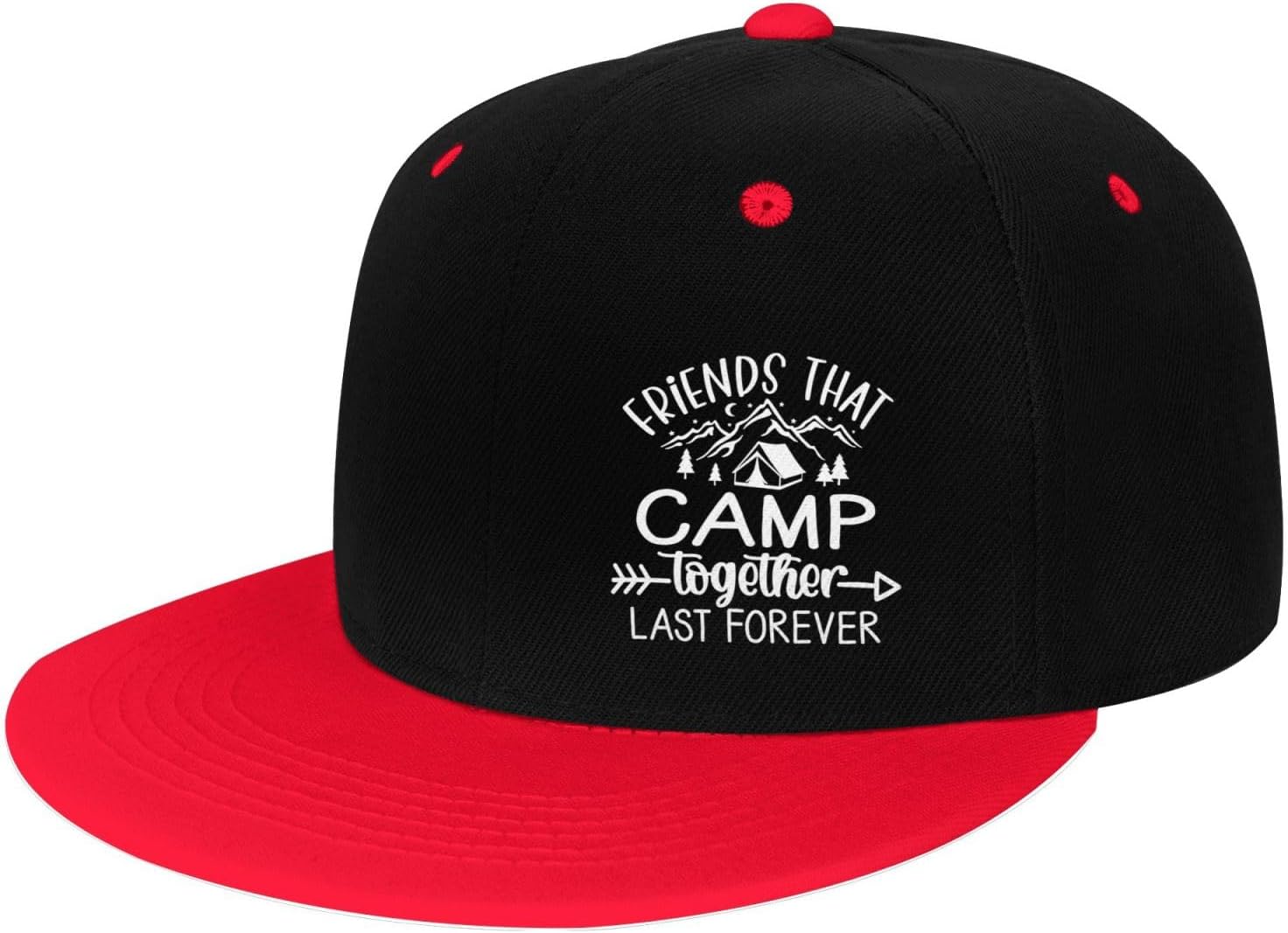 Friends That Camp Together Last Forever Kids Trucker Hat Fashion Outdoor Sports Baseball Caps for Boys Girls