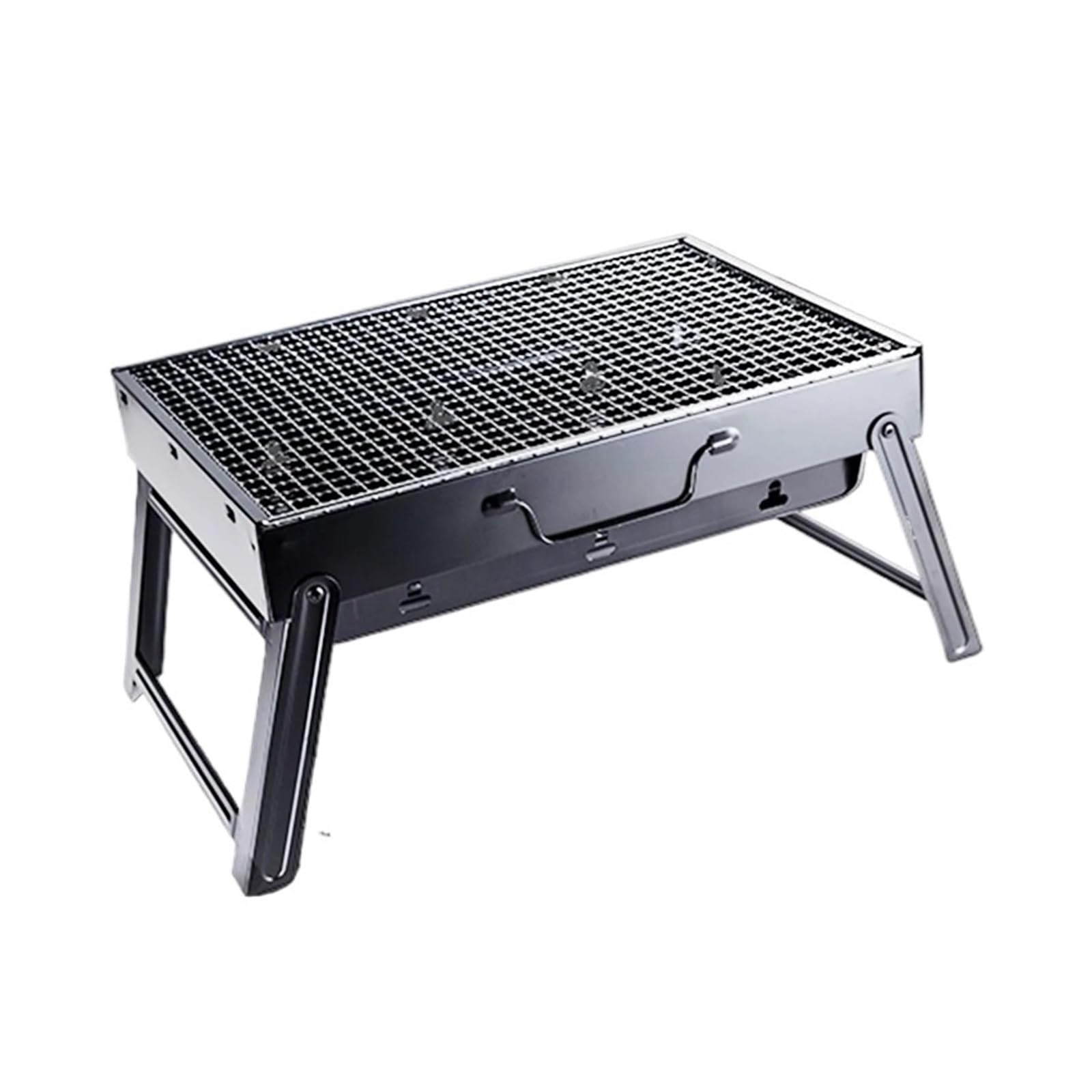 Lhsjyg One Color Barbecue Grill Portable Folding Barbecue Stove Oven Outdoor Camping Household Charcoal Bbq Grill Carbon