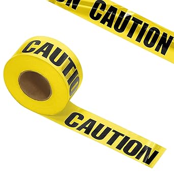 JONSON Warning Road Marking Safety Construction Crime Scene Tape with Yellow Color