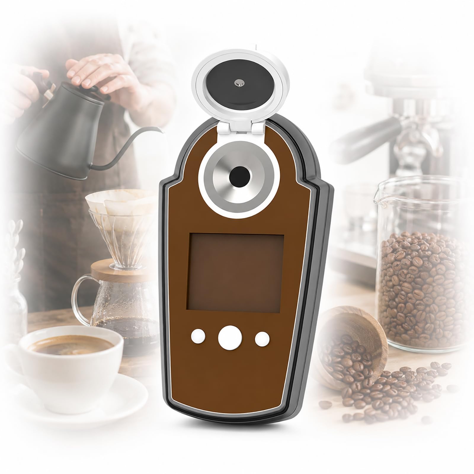 Réfractomètre café numérique pour barista à la maison