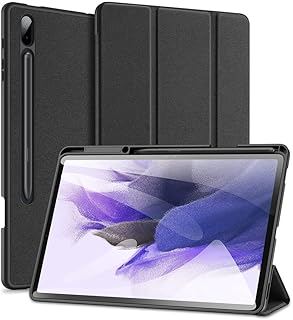 Capa Anti Impacto Dux Ducis Modelo Domo Compatível com Tab S7 Fe/Tab S8+ Plus (12.4 Pol) (Preto)