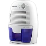 Pro Breeze Electric Mini Dehumidifier for Home (215 sq.ft) 16oz Capacity, Energy Efficient, No Noise, Compact and Portable for High Humidity in Kitchen, Bedroom, Bathroom, Basement, RV, Office, Garage