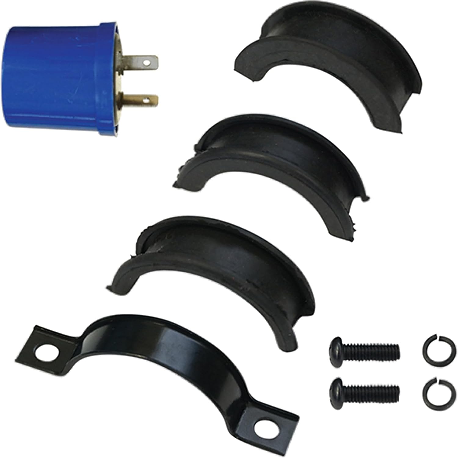 Red Hawk LGT-113 Turn Signal Kit Compatible with/Replacement for E-Z-Go RXV 2008 and Newer 607530 Plug and Play with Factory Harness Golf Carts