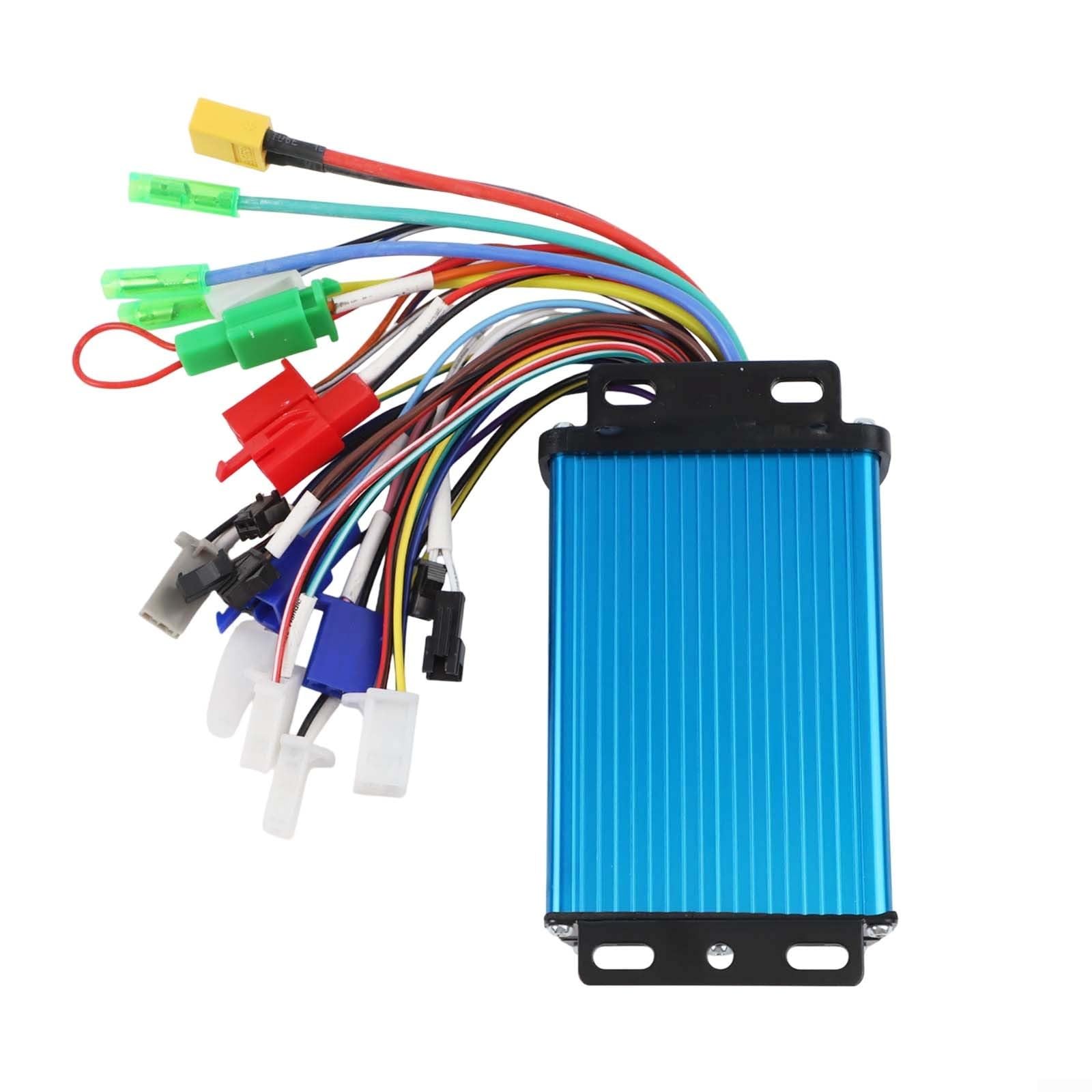 Contrôleur de moteur CC sans balais 600 W 800 W 36 V 48 V 6-MOS Tube double mode Boîtier en métal avec identification automatique des sous-tensions et frein haut et bas niveau pour scooter électrique