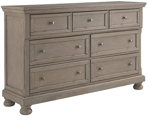 Signature Design by Ashley Lettner Modern Traditional 7 Drawer Dresser,