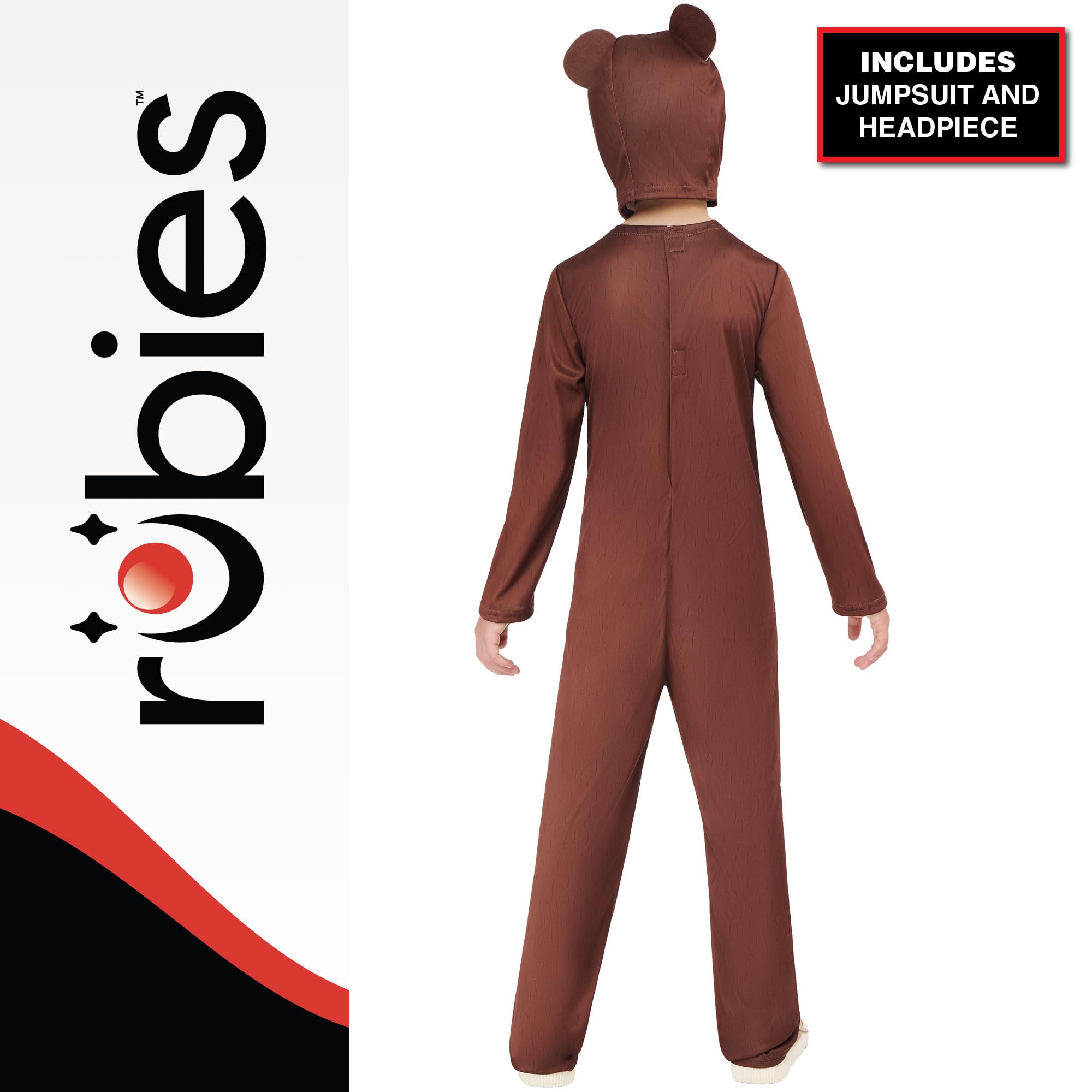 Rubies Official Storybook Bear Child Costume, Kids Fancy Dress, Size 3-4 Years, Multicoloured - Image 2