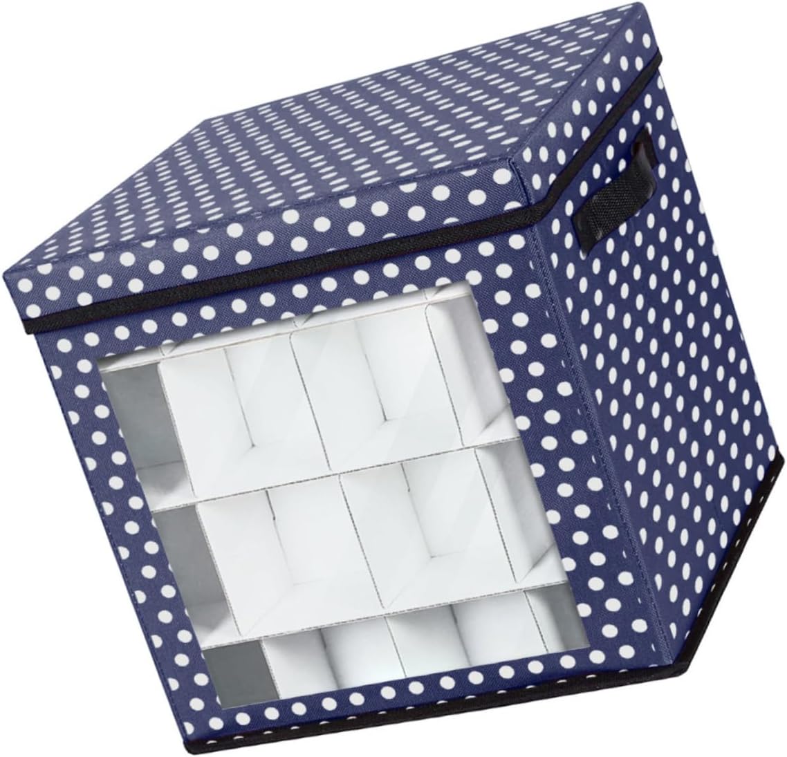 Christmas Storage Box Oxford Cloth Organizer for Christmas Ornaments Lightweight Holiday Storage for Easy Carrying and of Decorations