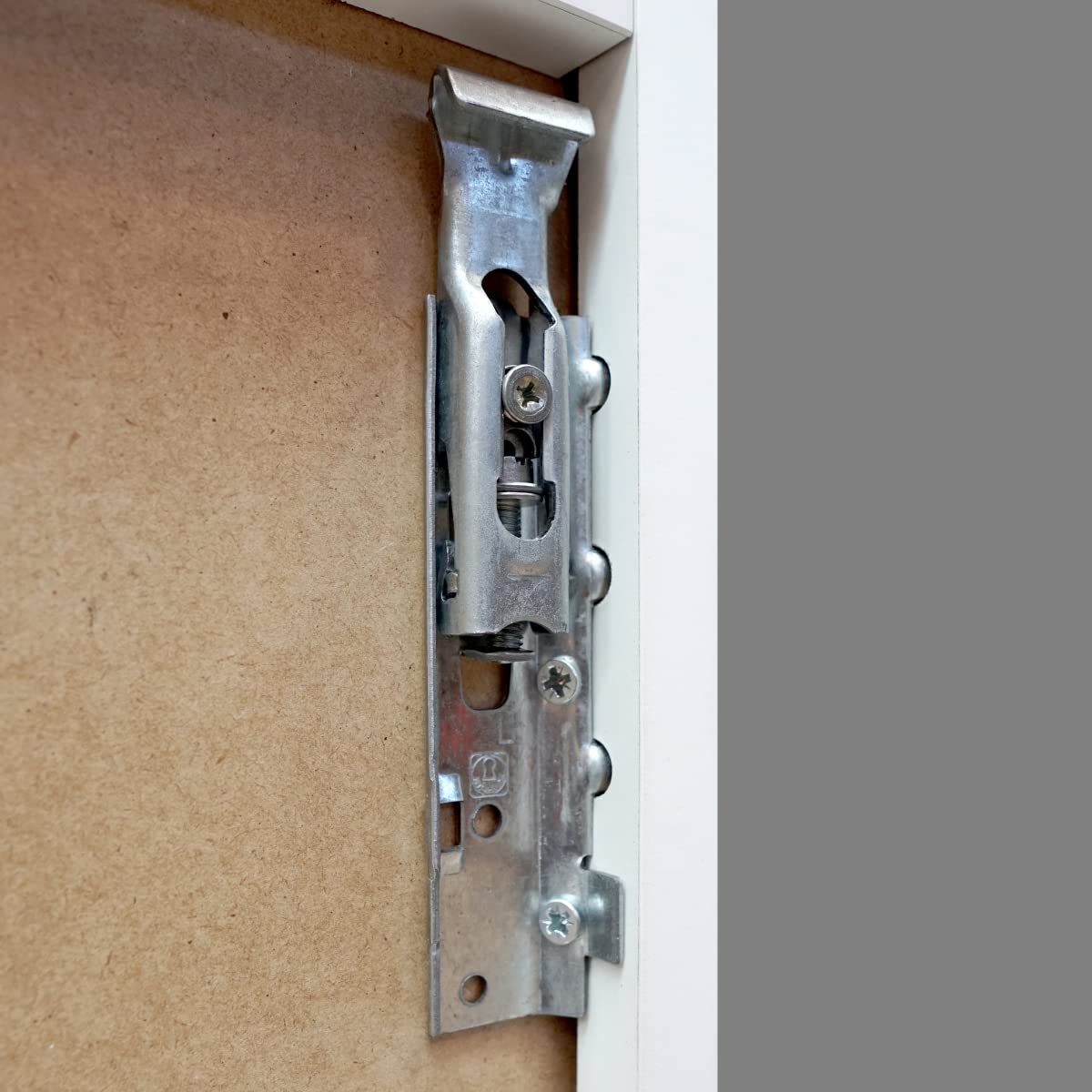 Landes Columna de Baño Suspendida 2 Puertas con Apertura Push y Cierre Amortiguado | Armario Alto Baño Colgante 140x34,9x31,9 | Blanco Mate