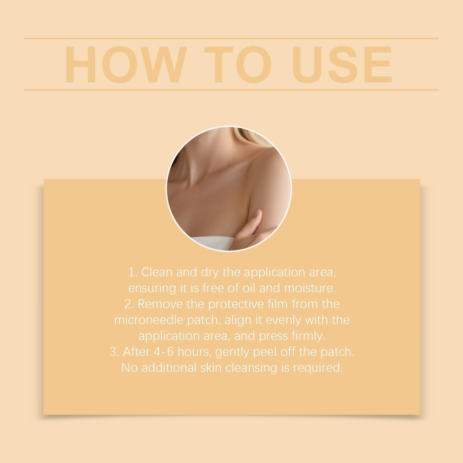 Patch autoabbronzante Micro-Needle SUN-FREE GLOW - Abbronzatura naturale uniforme senza tinta arancione, formula idratante unisex adatta a tutte le pelli