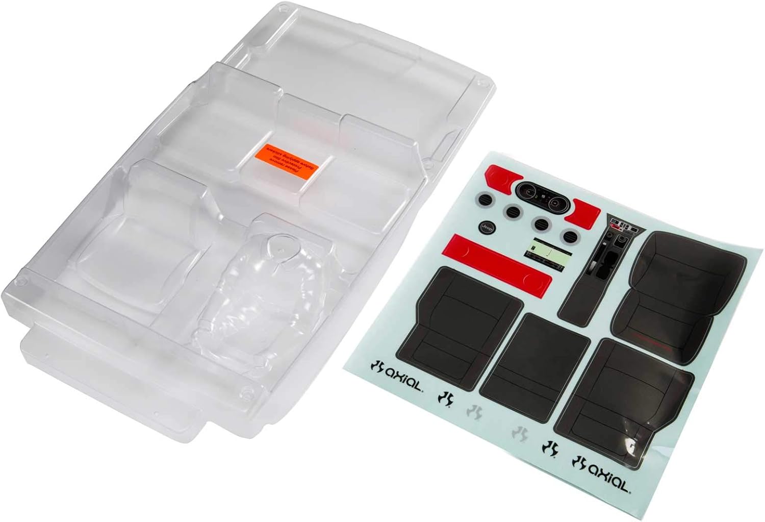 Axial Interior Jeep JLU (Clear), AXI230016