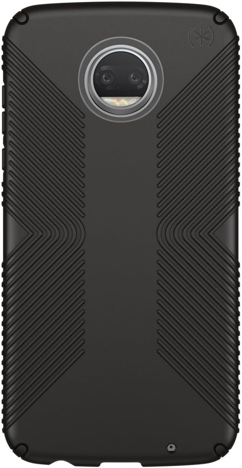 Tесh Dеаlѕ 🔥 Speck Products Presidio Grip Cell Phone Case for Moto Z2 Force Edition, Black/Black