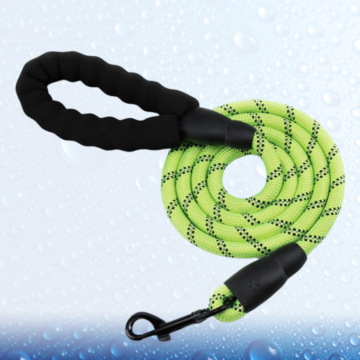 Alasum Correa de Tracción para Perros y Mascotas Reflejos, Cuerda de Remolque Redonda de Nailon para Entrenamiento, Control y Comodidad en Paseos Diarios y Senderismo