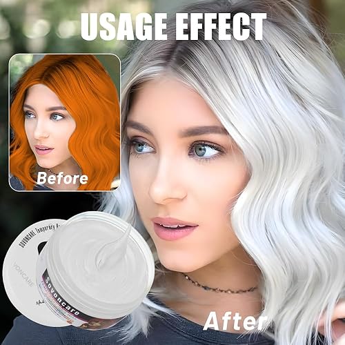 Miniatura 4 de SOVONCARE Color de cera para el cabello, cera temporal de color para el cabello, cera de color para el cabello, cera de pintura para el cabello,