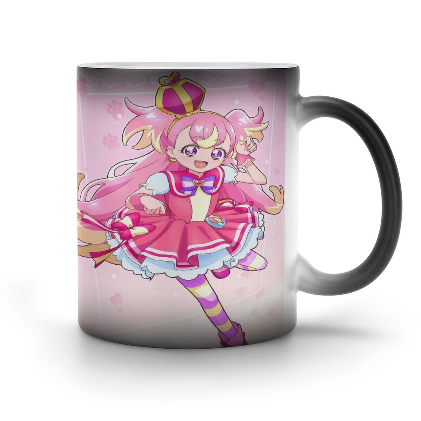 Amazon.co.jp: わんだふるぷりきゅあマグカップ 色が変わる コーヒー