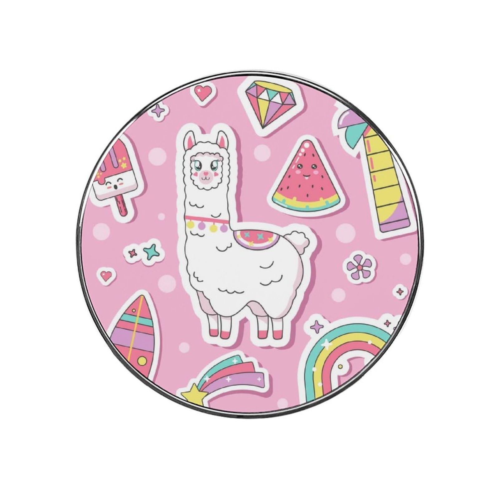 Rainbow Alpaca Magnets For Fridge Kitchen Decoration For Refrigerators Whiteboards