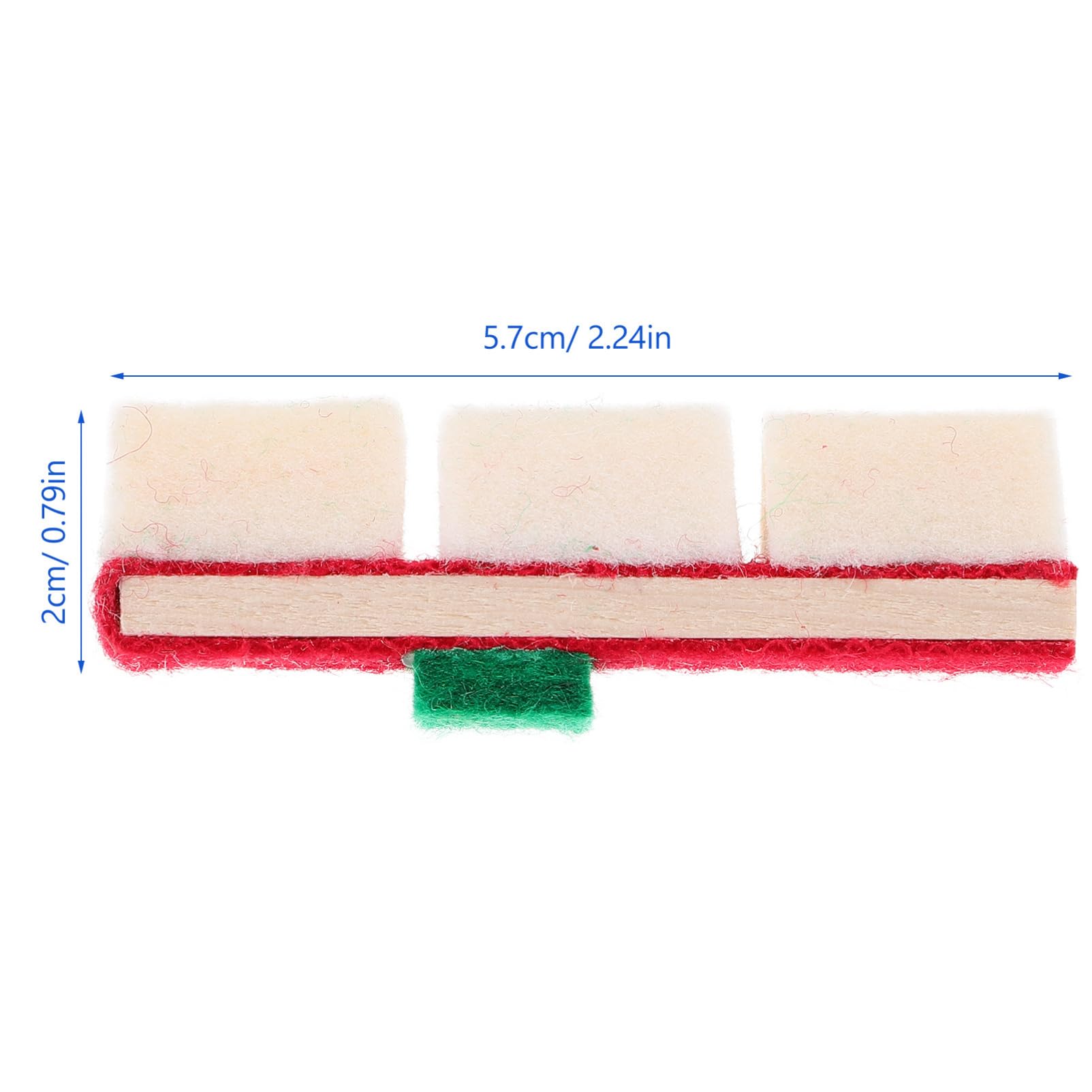 Set In Feltro Testa Ammortizzatore Alto Per Pianoforti Verticali - Foto 4