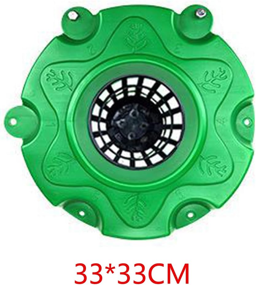 RISEON Set of 2 Aquaponics Floating Island Pond Planter Basket Kit - Hydroponic Island Water Gardens Floating Buoyant Aquatic Pots