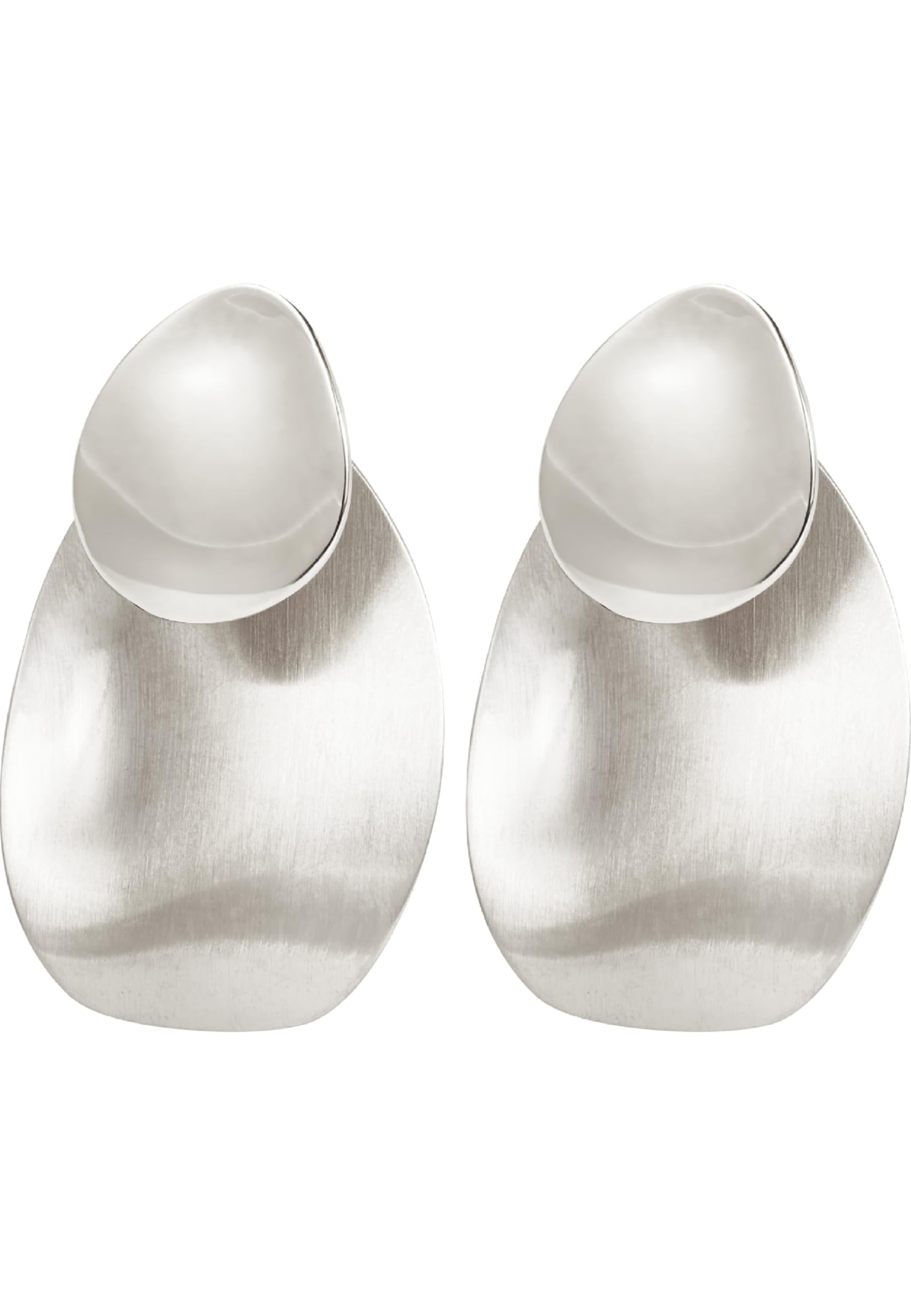 BREIL - Earrings B Whisper made of steel for women, 3,1cm, Alloy Steel, No Gemstone