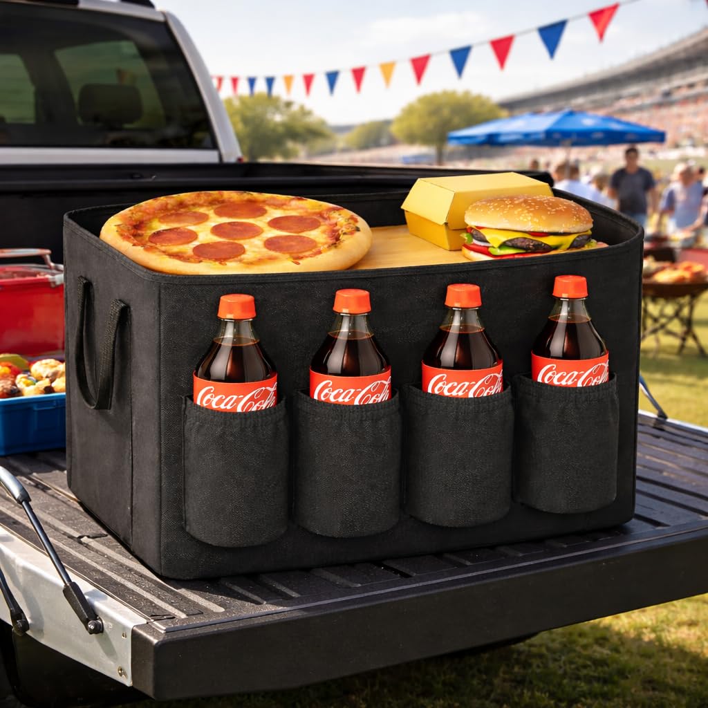 musbus catering bag for doordash uber eats 22x14x13 Insulated Food Delivery Bag with Cup Holders/Drink Carriers Premium XXL, Beverages, Grocery, Pizza, Commercial Quality Hot and Cold hot boxes - Image 6