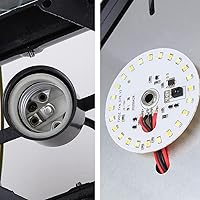 Vista 6 de Luces de poste al aire libre, luz solar nórdico IP55 para exteriores, impermeable, luz de jardín para el hogar, valla de puerta, luz de jardín