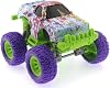 Mega brands Die Cast Batik Desenli Mor Teker Araba