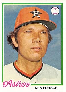 1978 Topps #181 Ken Forsch Houston Astros MLB Baseball Card EX Excellent