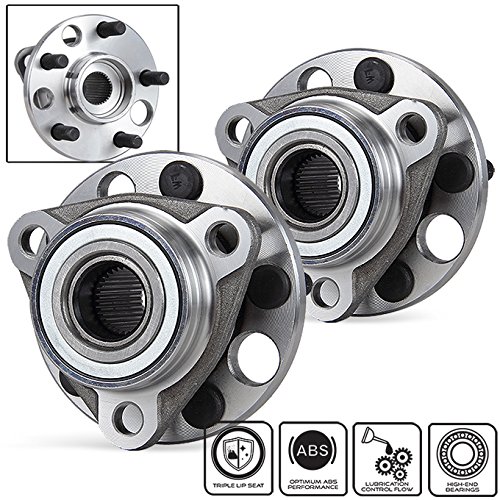 AKKON - for Chevy Cavalier Pontiac Grand Am Buick Olds Set of 2 Front Wheel Hub + ABS + Bearing & Lugs 513017K