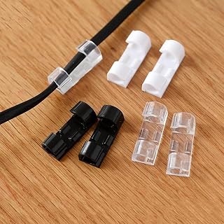 AVIARA™ Cable Clips with Strong Self-Adhesive Cable Management for TV, PC, Wire Holder, Sticky Cord Organizer, Wire Clips ... Price In India