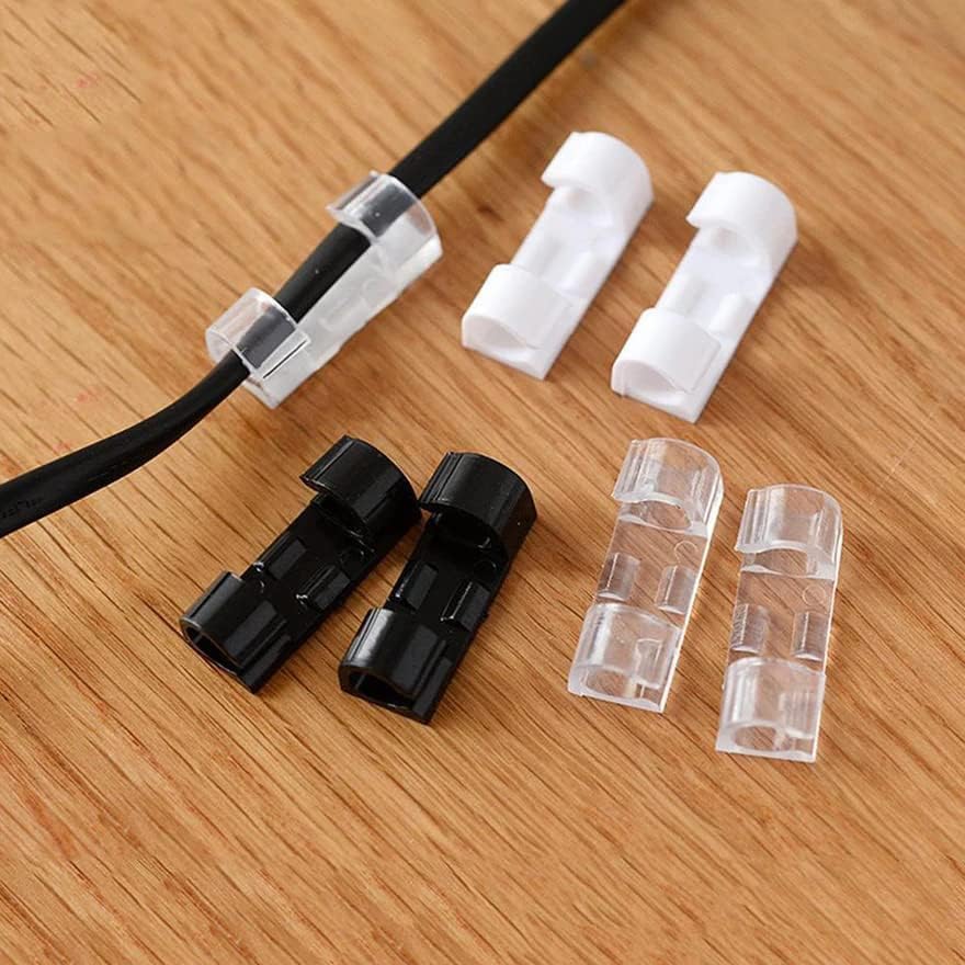 AVIARA™ Cable Clips with Strong Self-Adhesive Cable Management for TV, PC, Wire Holder, Sticky Cord Organizer, Wire Clips ... - Review, Price and Buying Guide