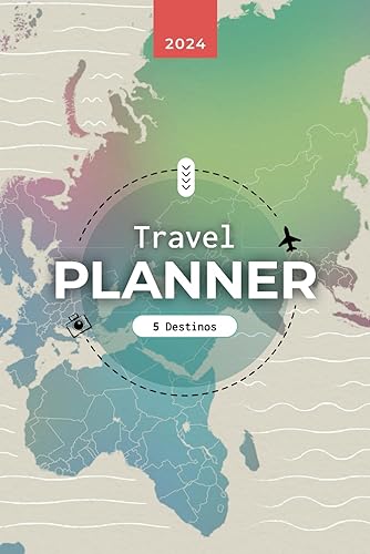AGENDA PLANIFICADORA DE VIAJES: Travel planner&amp; Planificador y diario de viaje