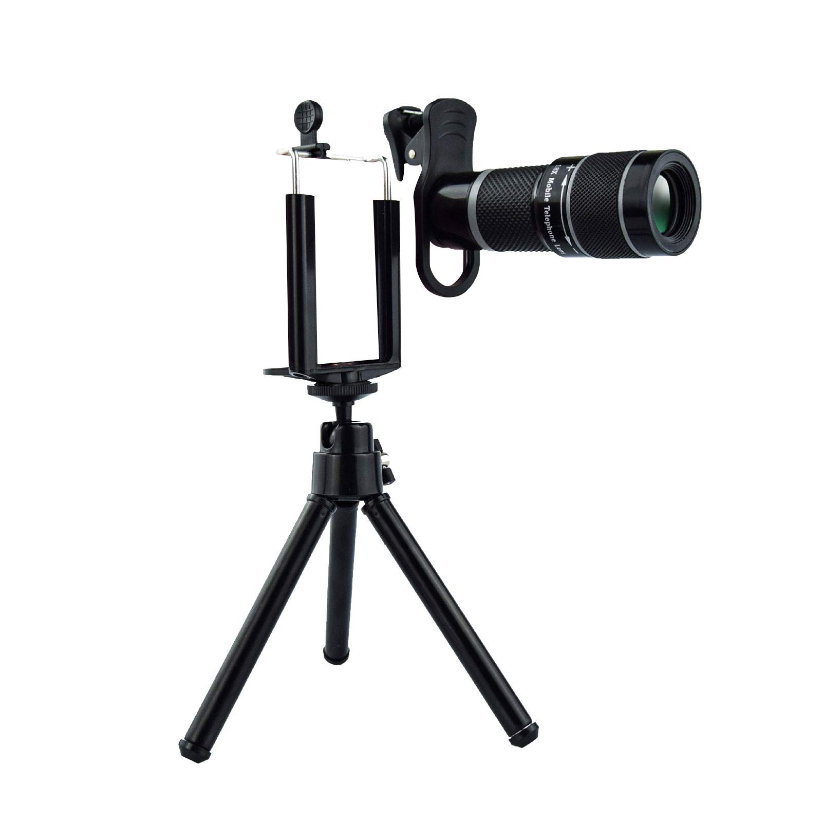 Tragbares Monokular-Teleskop für Smartphones, leistungsstarker 18x25-Optikzoom, wasserdicht, ideal für Erwachsene, Vogelbeobachtung, Camping, Wandern