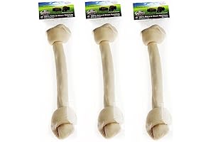 All-Natural Buffalo Collagen Bones for Large Dogs: A Healthy Rawhide Alternative