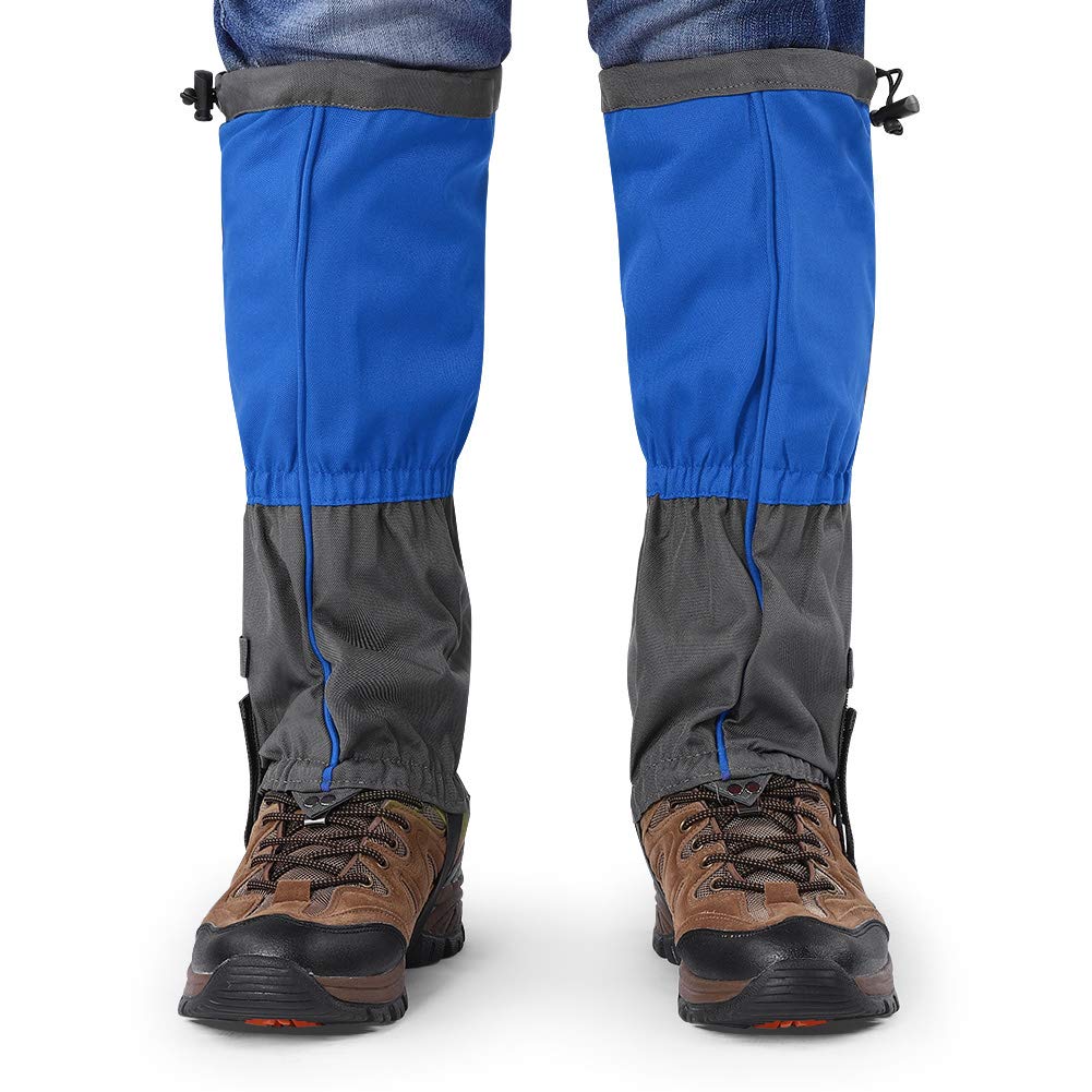 Dioche Gator Waterproof Climbing Spats Lange Gamaschen Bergsteiger Gamasche Lange Gamaschen, Sehr Strapazierfähige Beinabdeckungen, Leicht, Klettergamaschen, Trekking, Outdoor-Bikes,