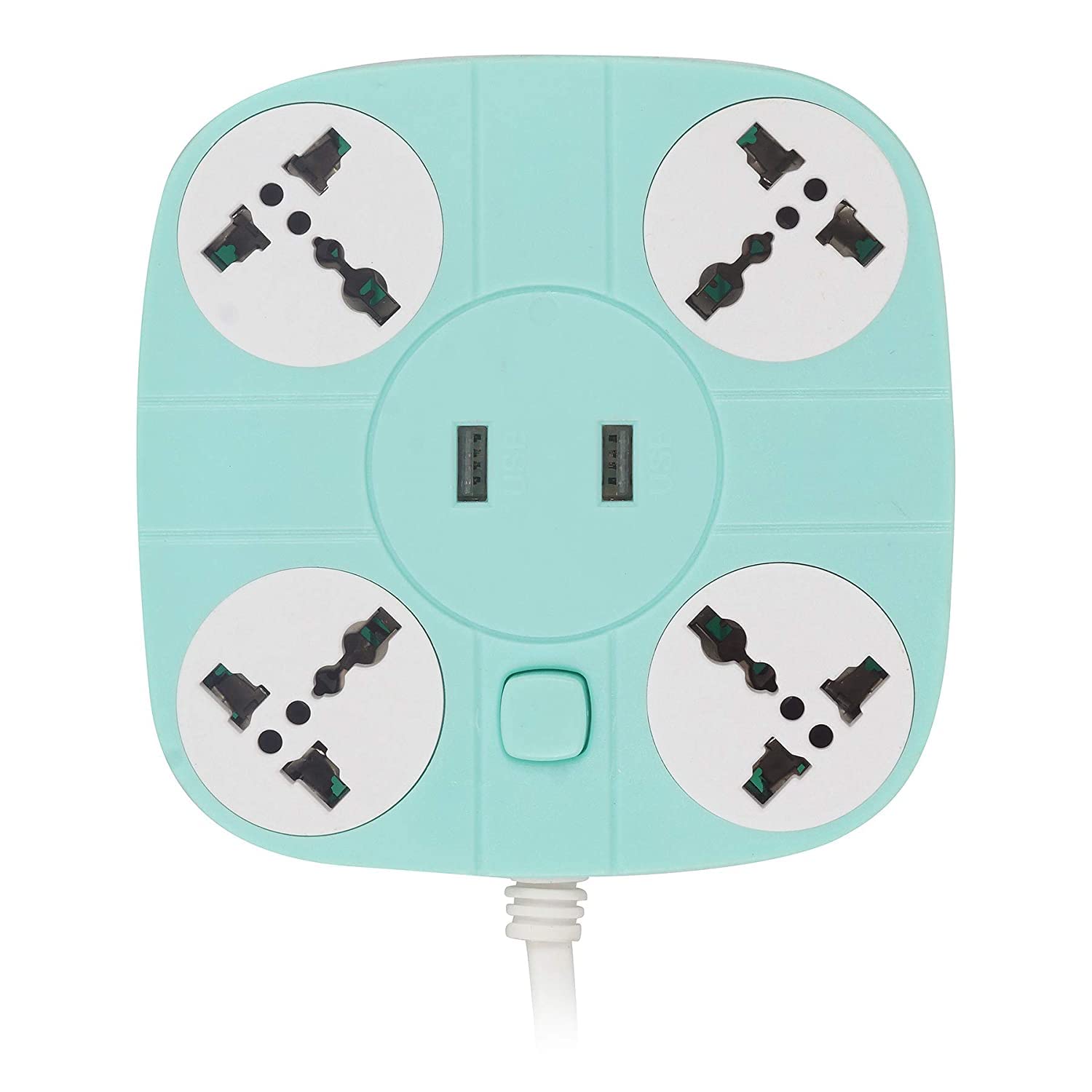 Buy Remeka Extension Cord with USB Port 10A 220V50/60Hz [6 Socket