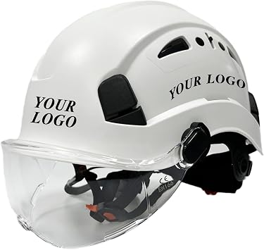 Full Brim Hard Hat - Customizable Construction Safety Hat With Vents