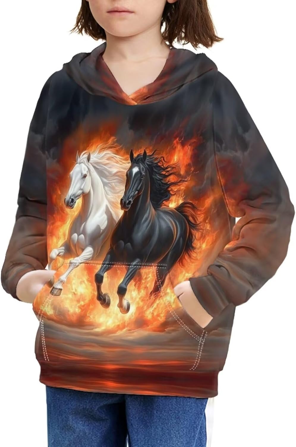 Sweatshirt for Girls Hoodies 6-16 Years Casual Pullover Shirt Fall Outfits