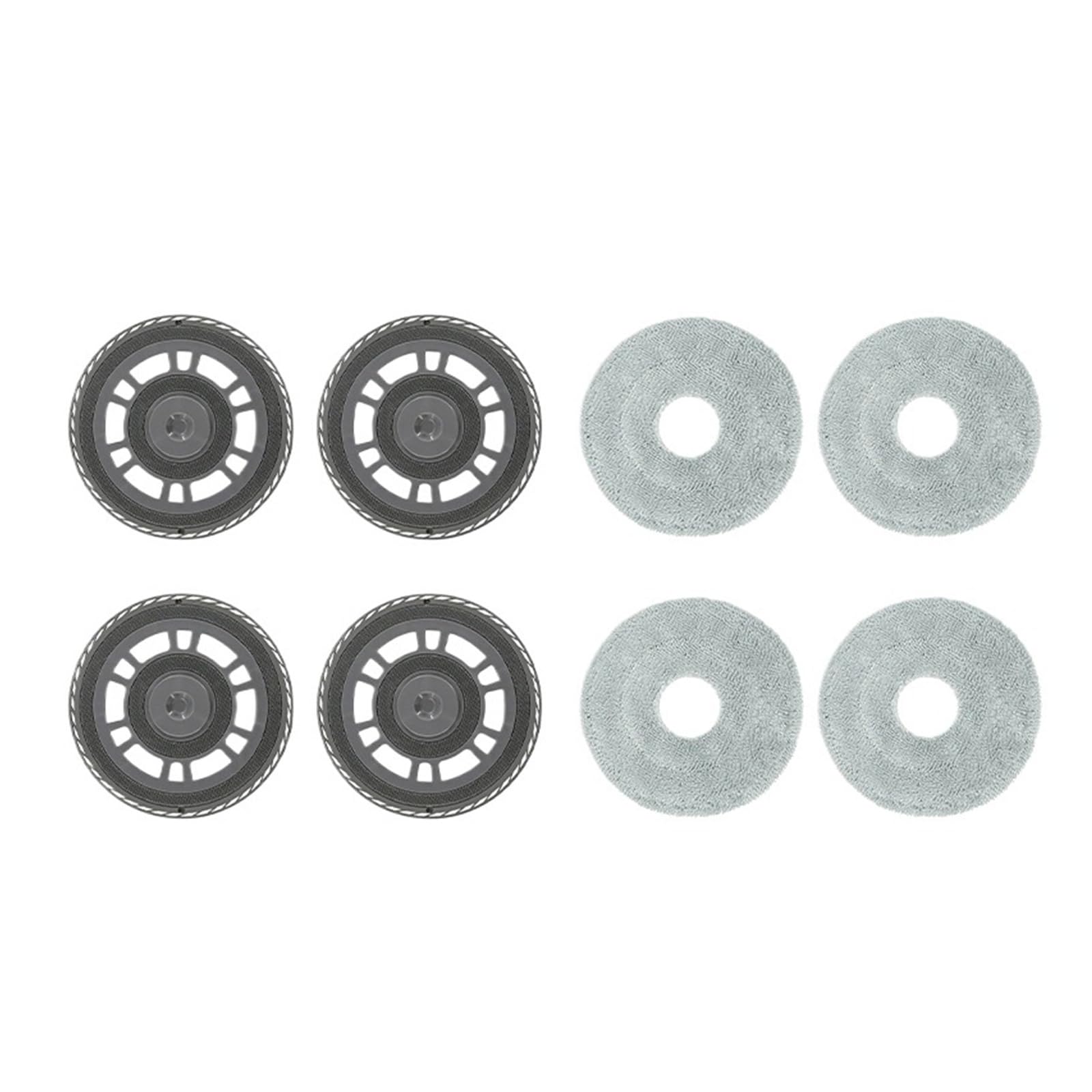 Shiketong Mop Mount,Compatible For Dreame,L20 Ultra/X30 Ultra/X40 Ultra/,Compatible For Mijia,M30S/S30 Pro Ultra Robot Vacuums Cleaner Accessory Spare Part(Set6)