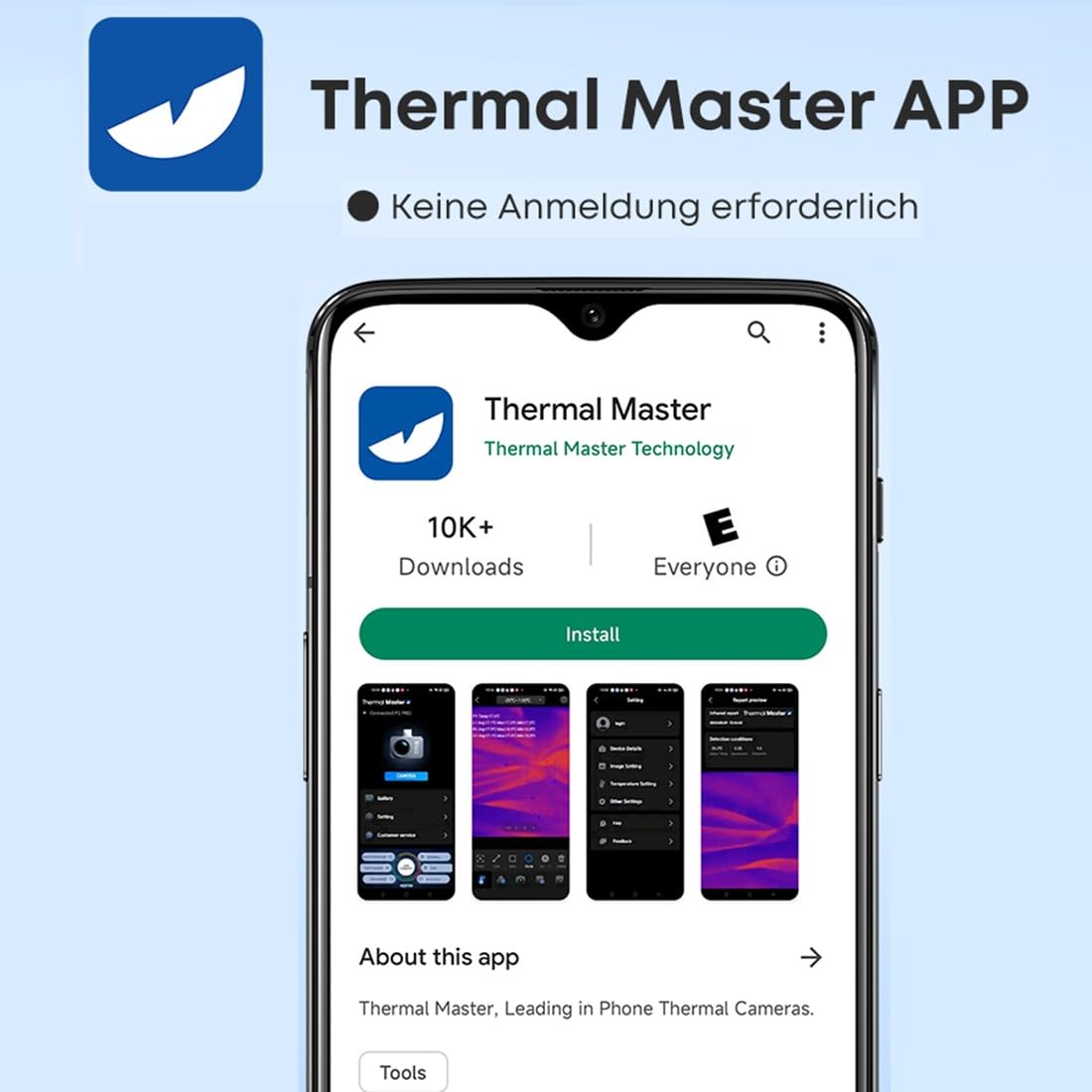Thermal Master P2 Wärmebildkamera für Android Infrarotkamera Super IR-Auflösung 512x384 Klarere Wärmebild Kamera für Haus-Inspektion -20-600℃ 15x Zoom, nicht für iPhone 15/16, Silber