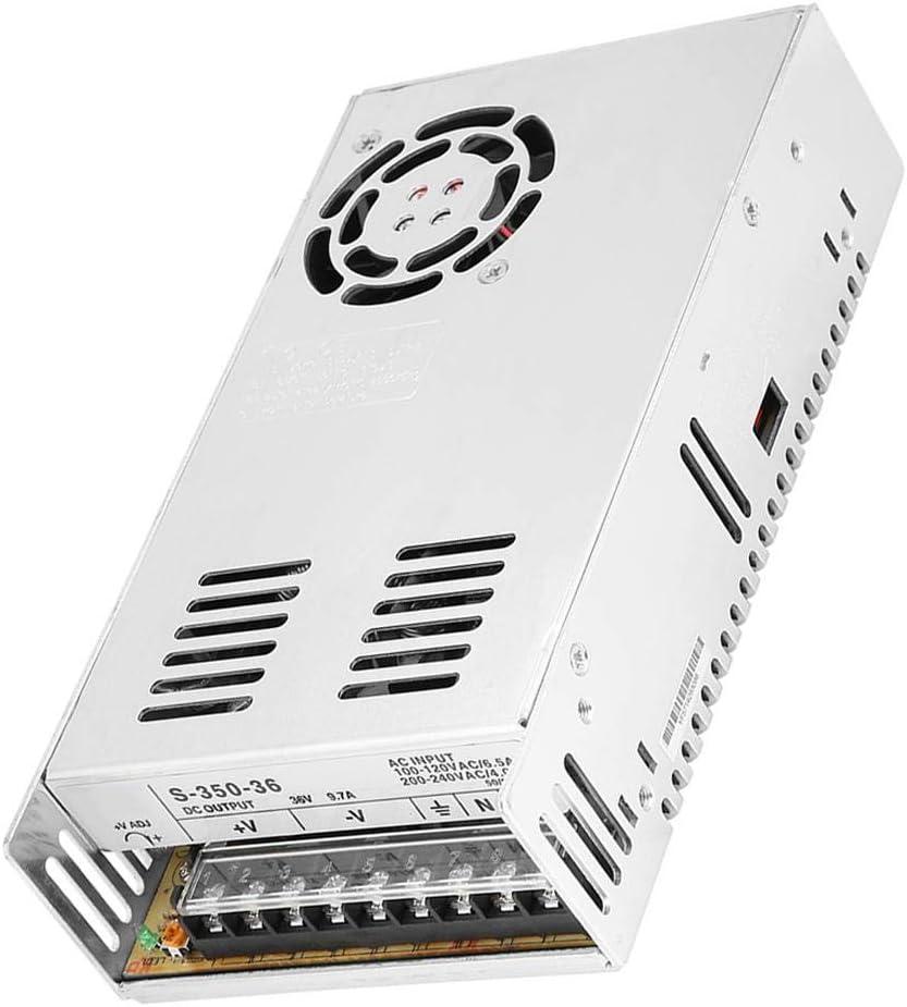 Power Supply, S-350-36 Switching Power 36V 350W Security Monitoring Industrial AC Power Supply 10A Output Voltage: 36V