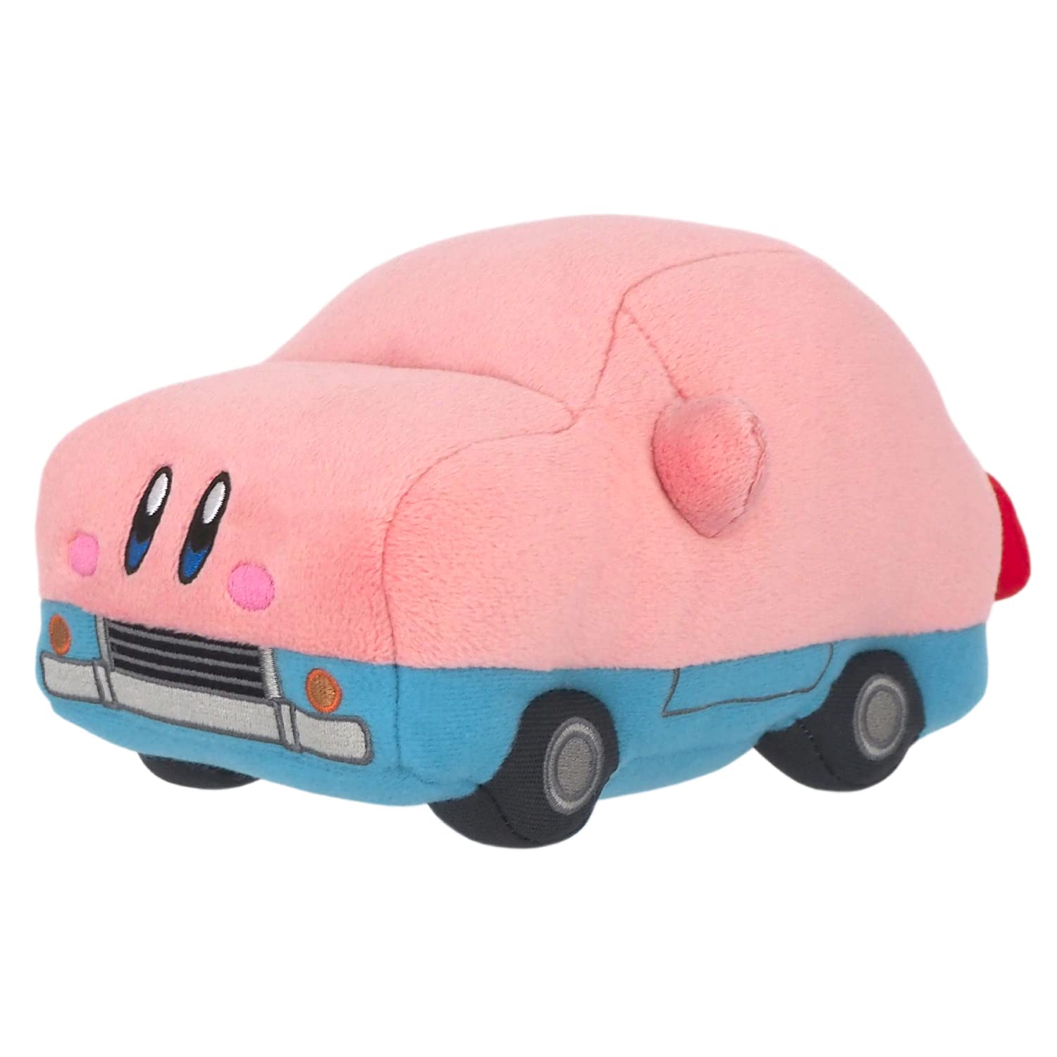 Sanei Boeki Kirby All Star Collection Kirby Car Plush Toy, Size S, W 5.7 x D 8.3 x H 4.3 in (14.5 x 21 x 11 cm) KP55 : Toys & Games